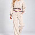 Stripe Band Casual Tracksuit - Cataleya