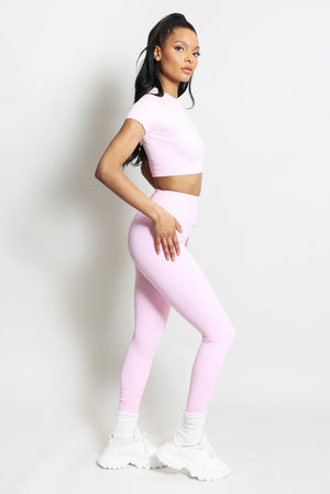 High Waisted Sports Energy Leggings - Lexi - Storm Desire
