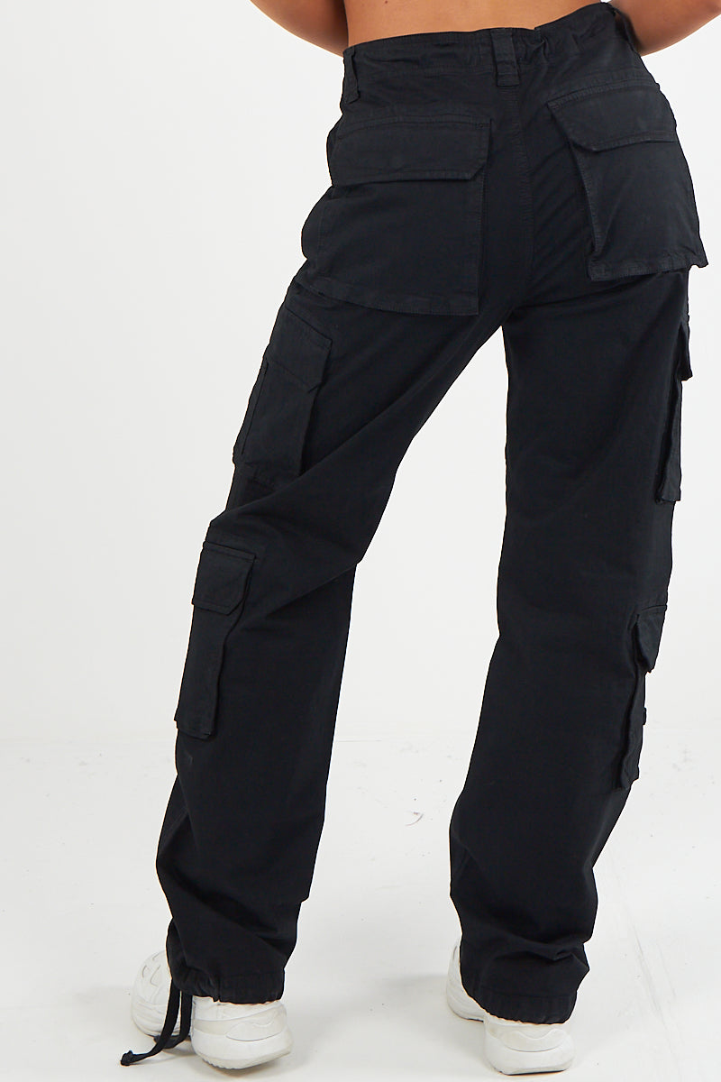 Cargo Combat Baggy Jeans - Kennedi - Storm Desire