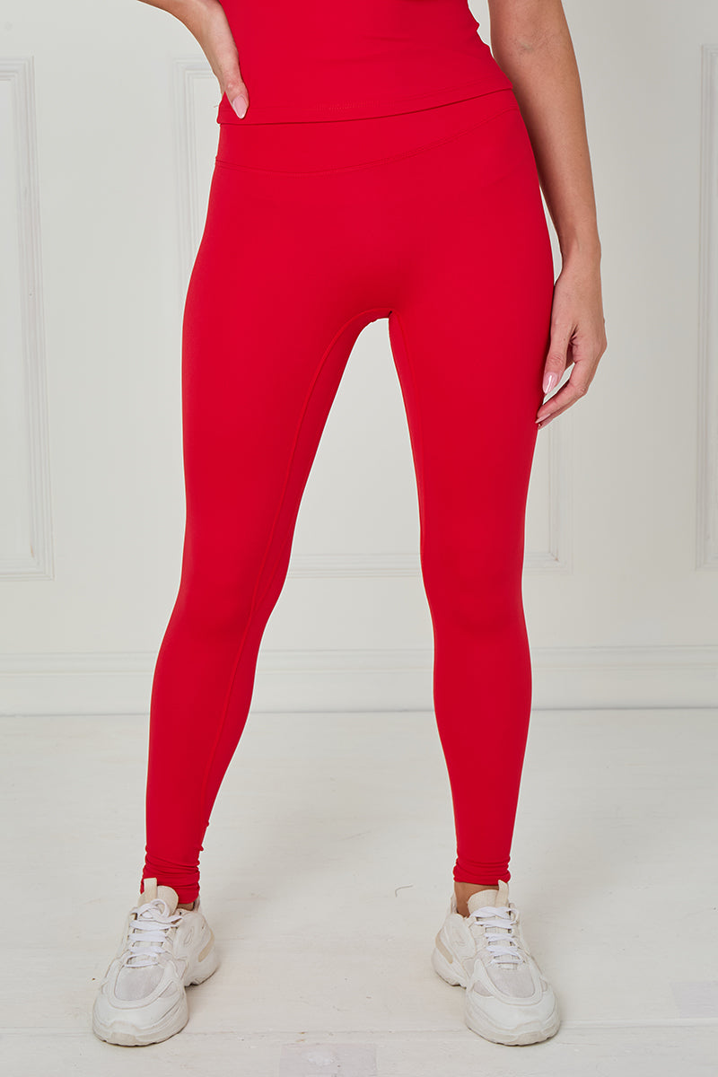 Athleisure T-shirt And Leggings Set - Oakley