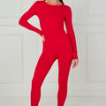 Full Sleeve Athleisure T-shirt And Leggings Set - Lauren