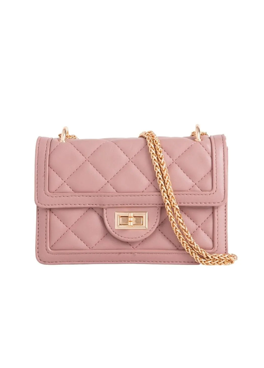 Quilted Mini Crossbody Bag - Clementine - Storm Desire