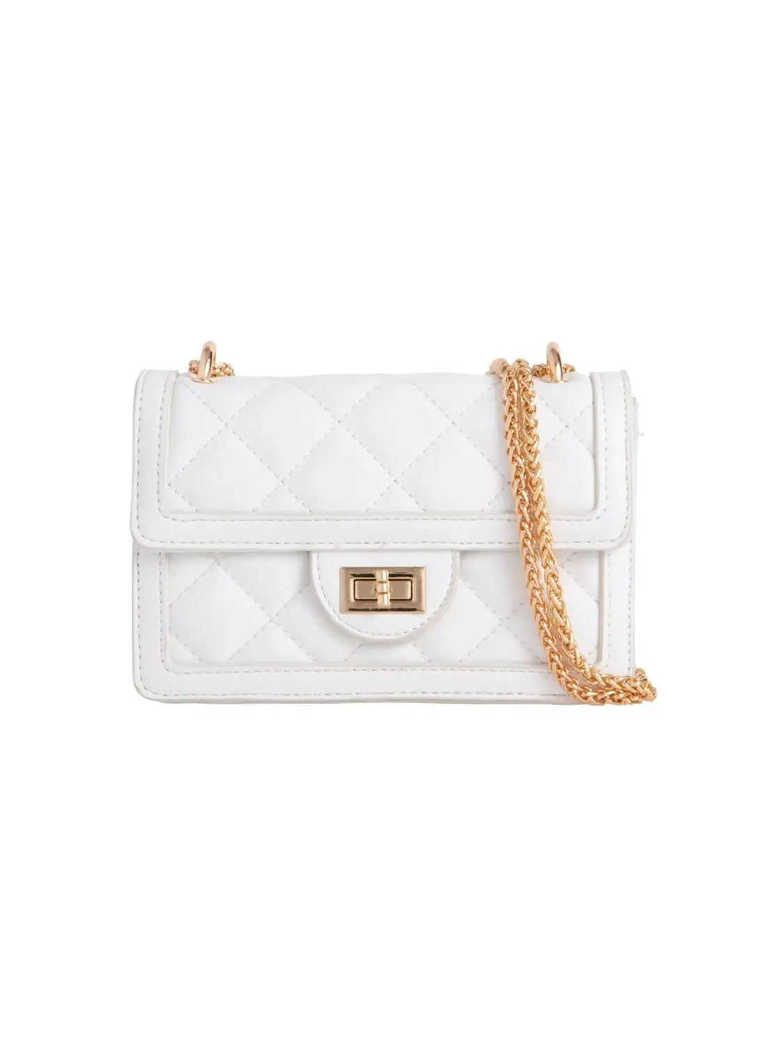 Quilted Mini Crossbody Bag - Clementine - Storm Desire