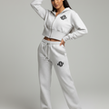 Cropped Hoodie and Jogger Fleece Co-Ord - Annie