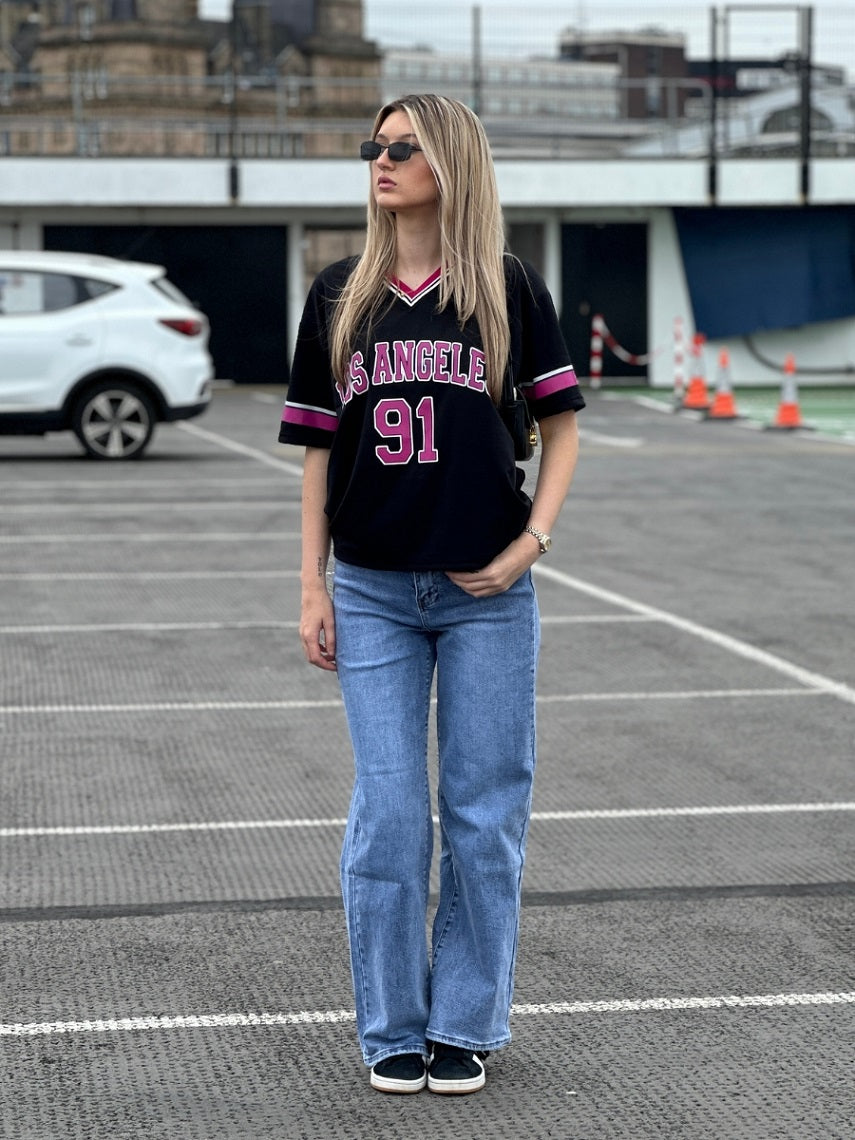 Los Angeles Baseball Top - Thea - Storm Desire