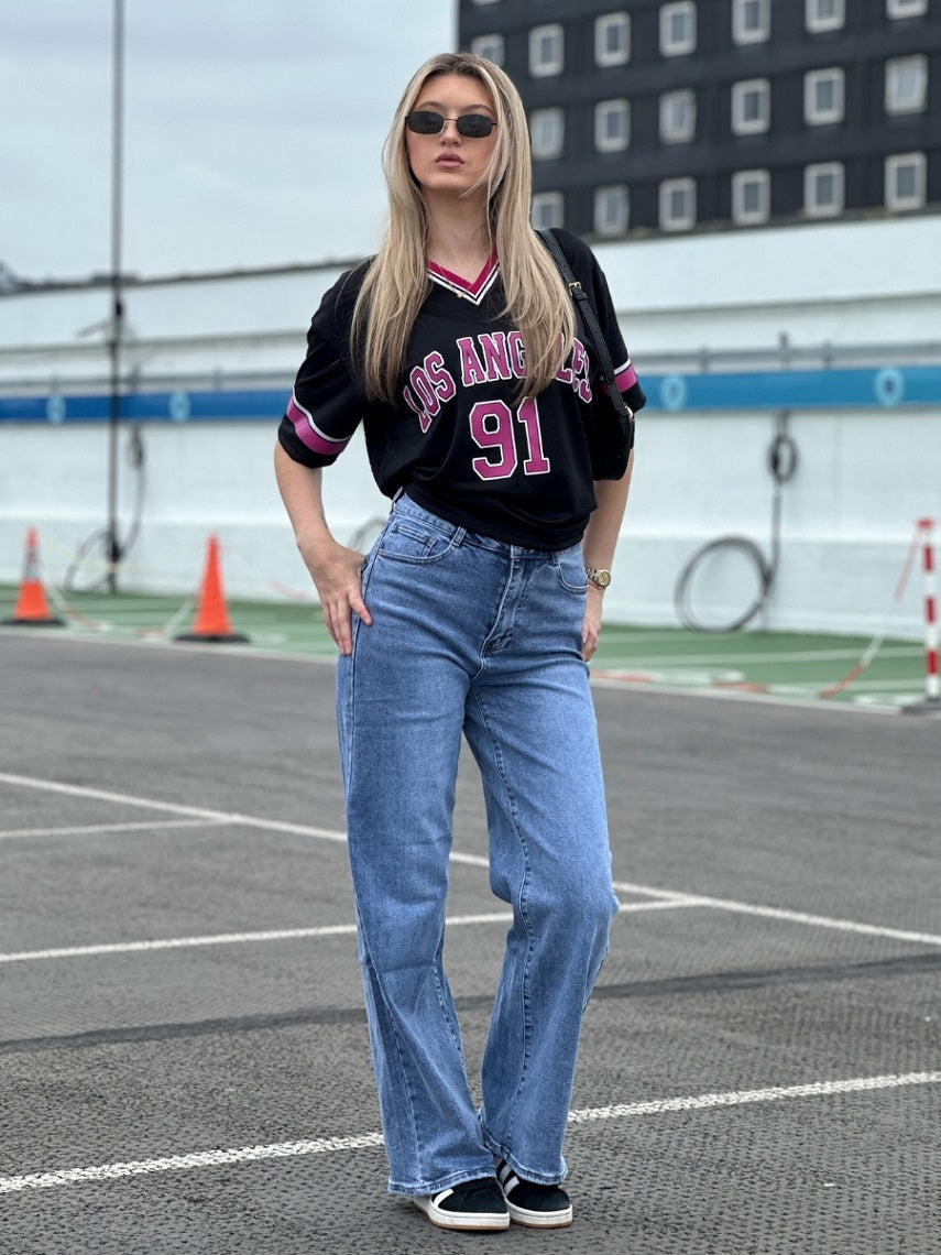 Los Angeles Baseball Top - Thea - Storm Desire