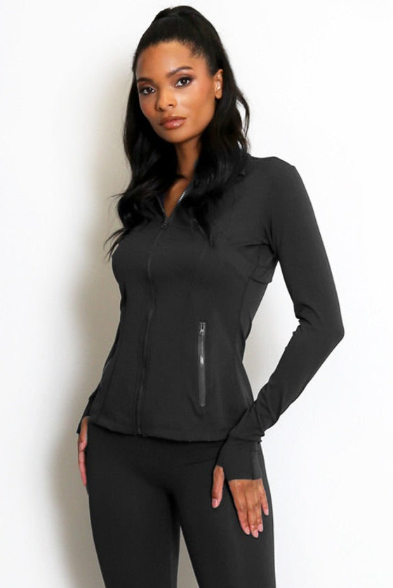 New Sculpted Active Gym Jacket - Nola