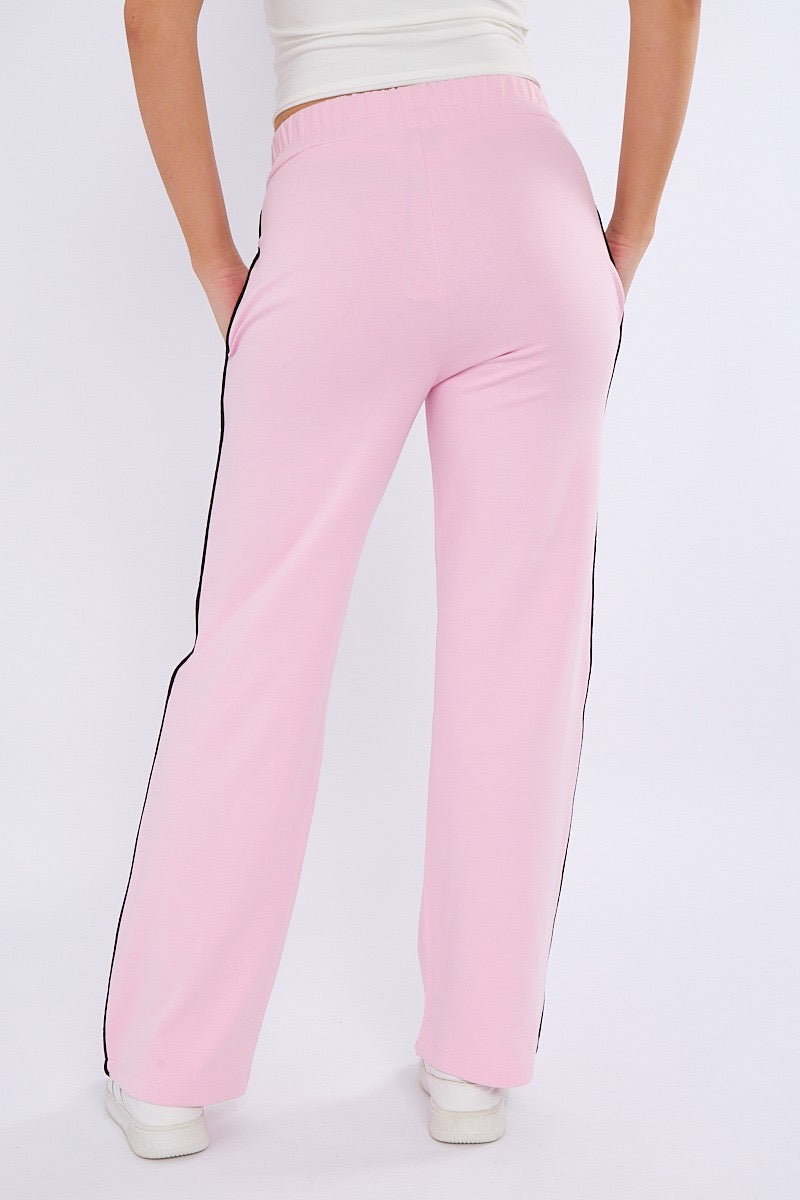 Colour Block Retro Jacket & Jogger Set - Ivanna - Storm Desire