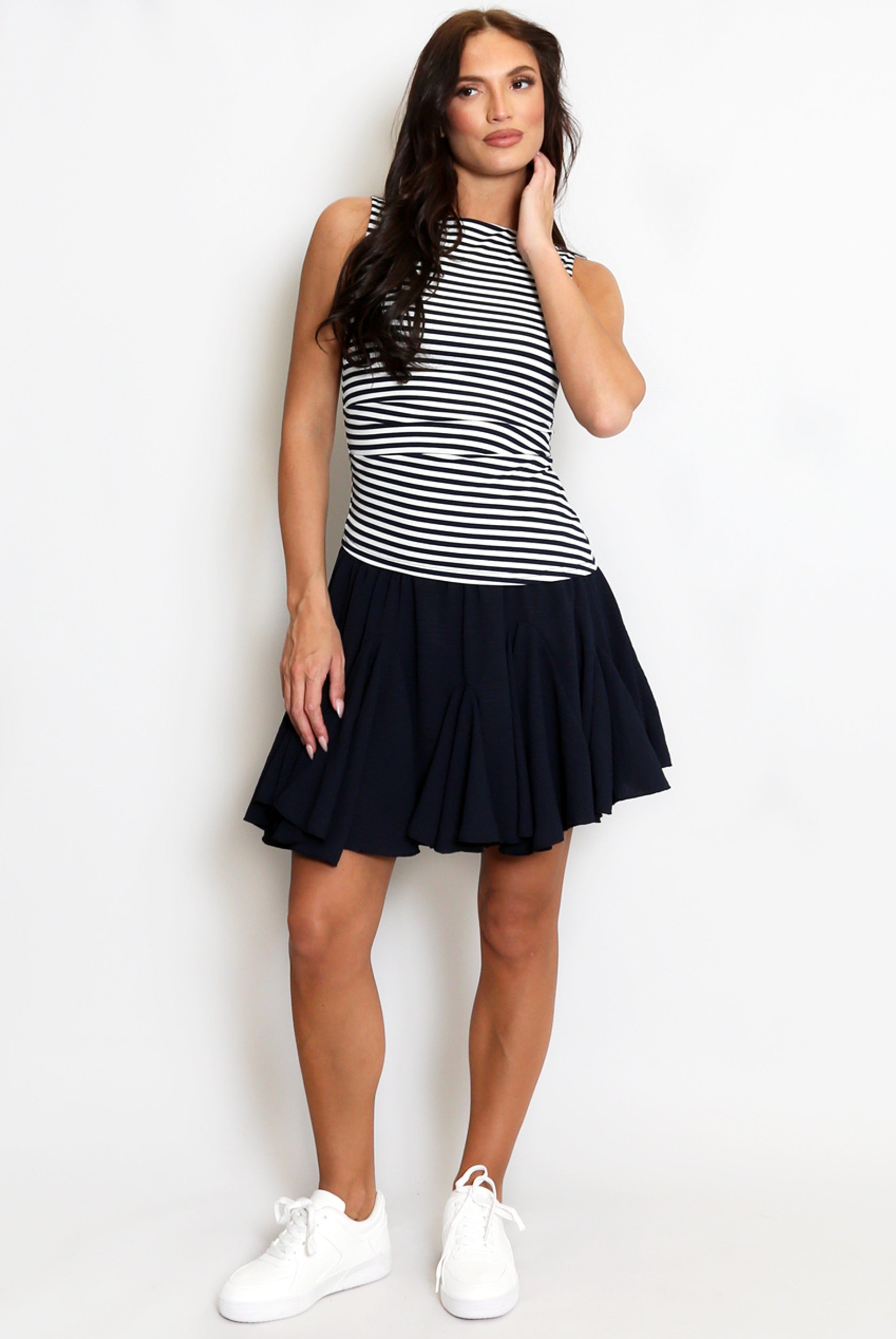 Flared Summer Mini Skirt - Milan - Storm Desire
