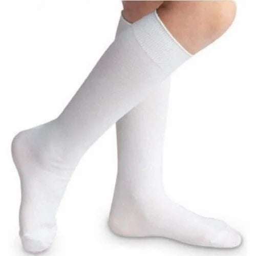 Plain Knee High School Socks Pack Of 3 - Storm Desire