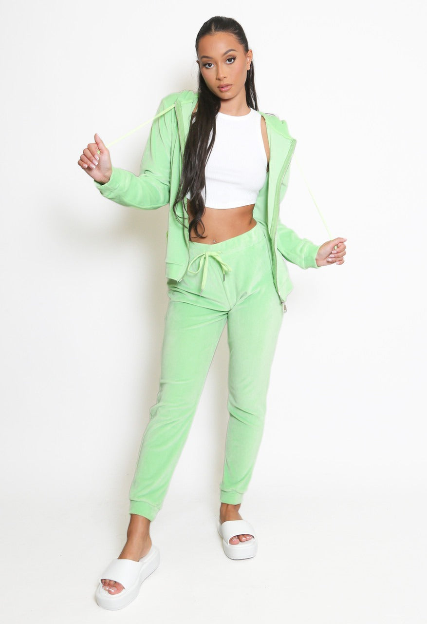 Mint Velvet Hooded Loungewear Set -  Megan - Storm Desire