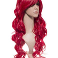 Poppy Red Long Curly Party Wig - Storm Desire