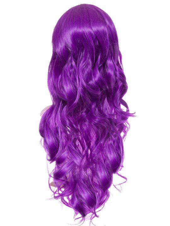 Violet Long Curly Party Wig - Storm Desire