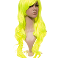 Fluorescent Long Curly Party Wig - Storm Desire