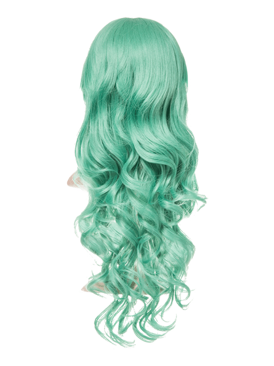 Emerald Green Long Curly Party Wig - Storm Desire