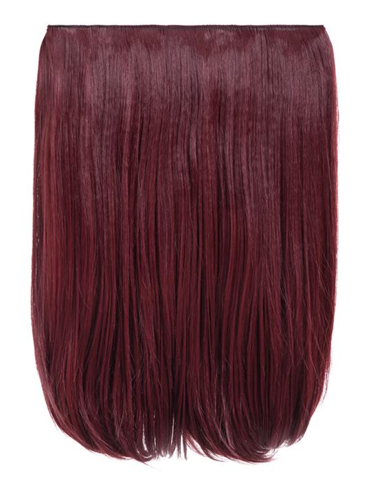 Dolce 1 Weft 18″ Straight Hair Extensions In Burgundy - Storm Desire