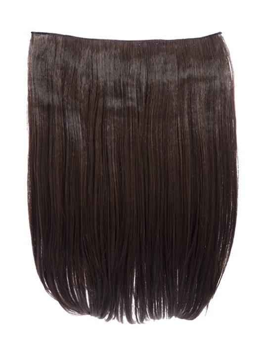 Dolce 1 Weft 18″ Straight Hair Extensions Warm Brunette