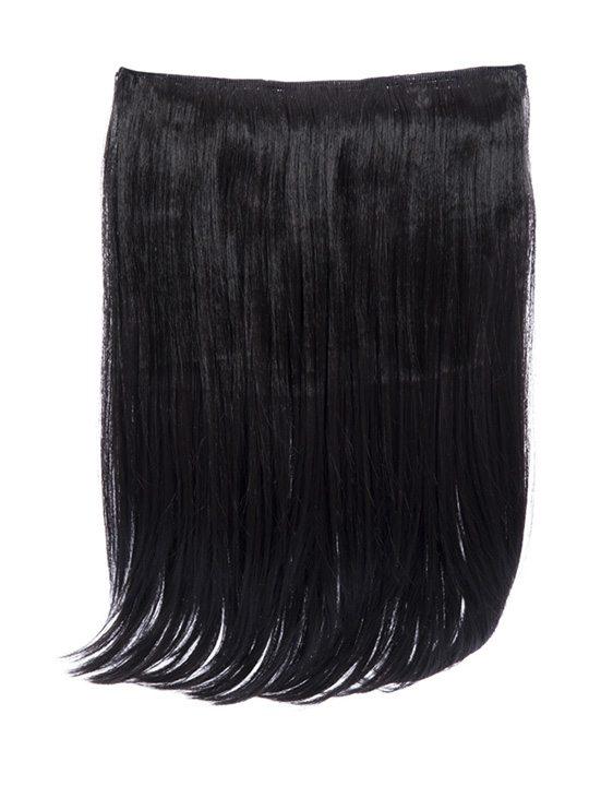 Dolce 1 Weft 18″ Straight Hair Extensions In Raven - Storm Desire