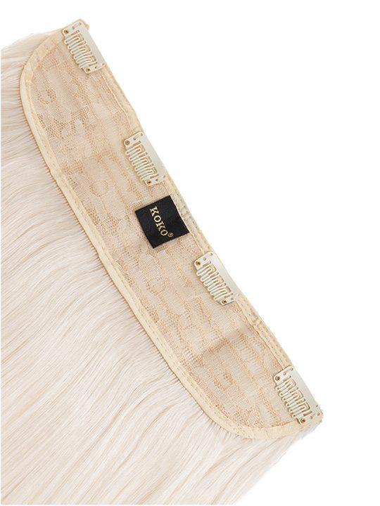 Dolce 1 Weft 18″ Straight Hair Extensions In Bleach Blonde - Storm Desire