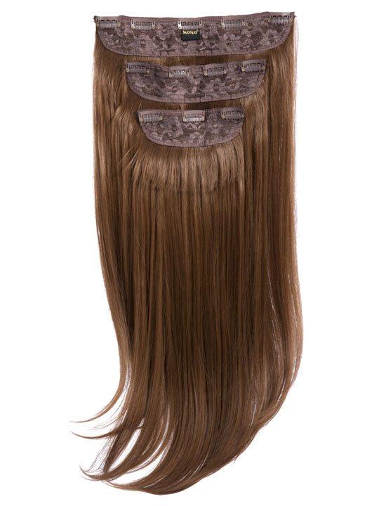 Envy 3 Weft Straight 22″-24″ Hair Extensions in Golden Brown - Storm Desire