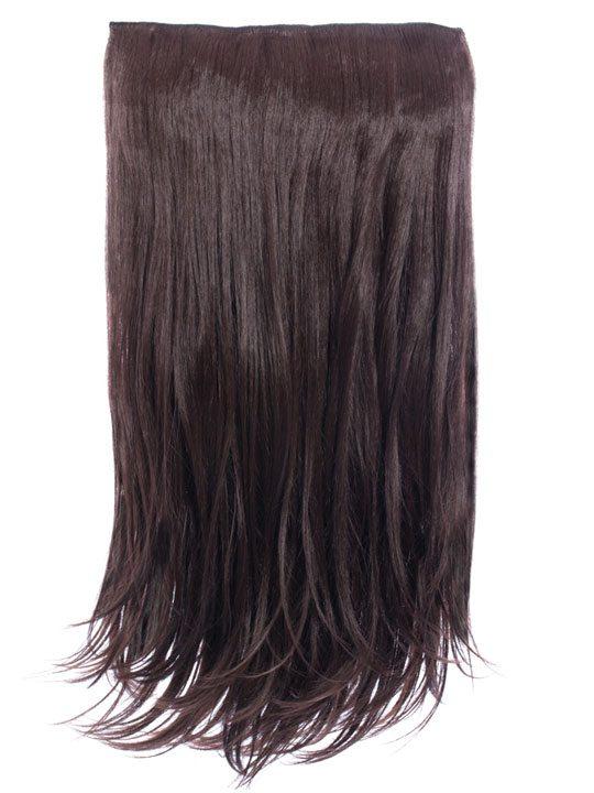 Envy 3 Weft Straight 22″-24″ Hair Extensions in Chocolate Brown - Storm Desire
