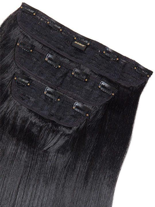 Envy 3 Weft Straight 22″-24″ Hair Extensions in Jet Black - Storm Desire