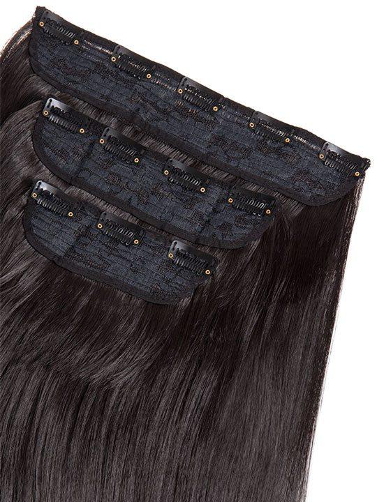 Envy 3 Weft Straight 22″-24″ Hair Extensions in Dark Brown - Storm Desire