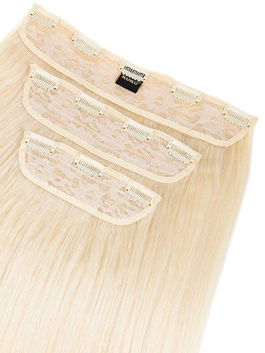 Envy 3 Weft Straight 22″-24″ Hair Extensions in Light Blonde - Storm Desire