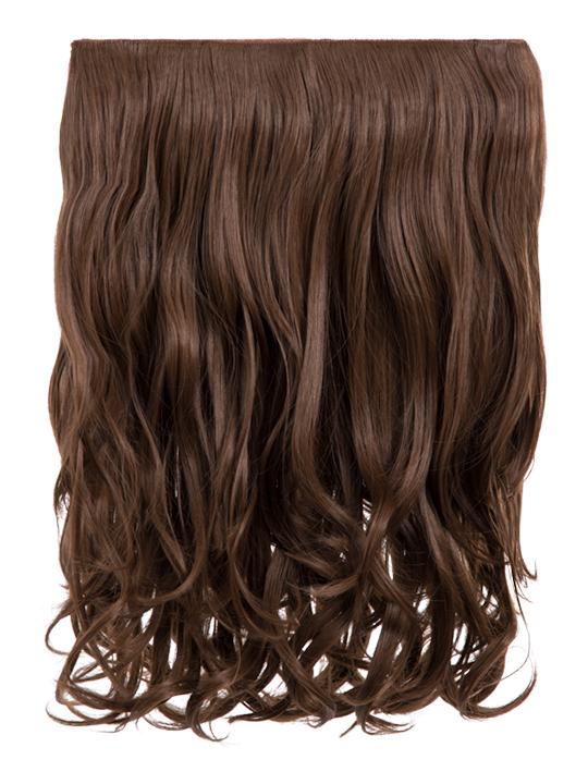 Rosie 1 Weft 16″ Curly Hair Extensions In Ash Brown - Storm Desire