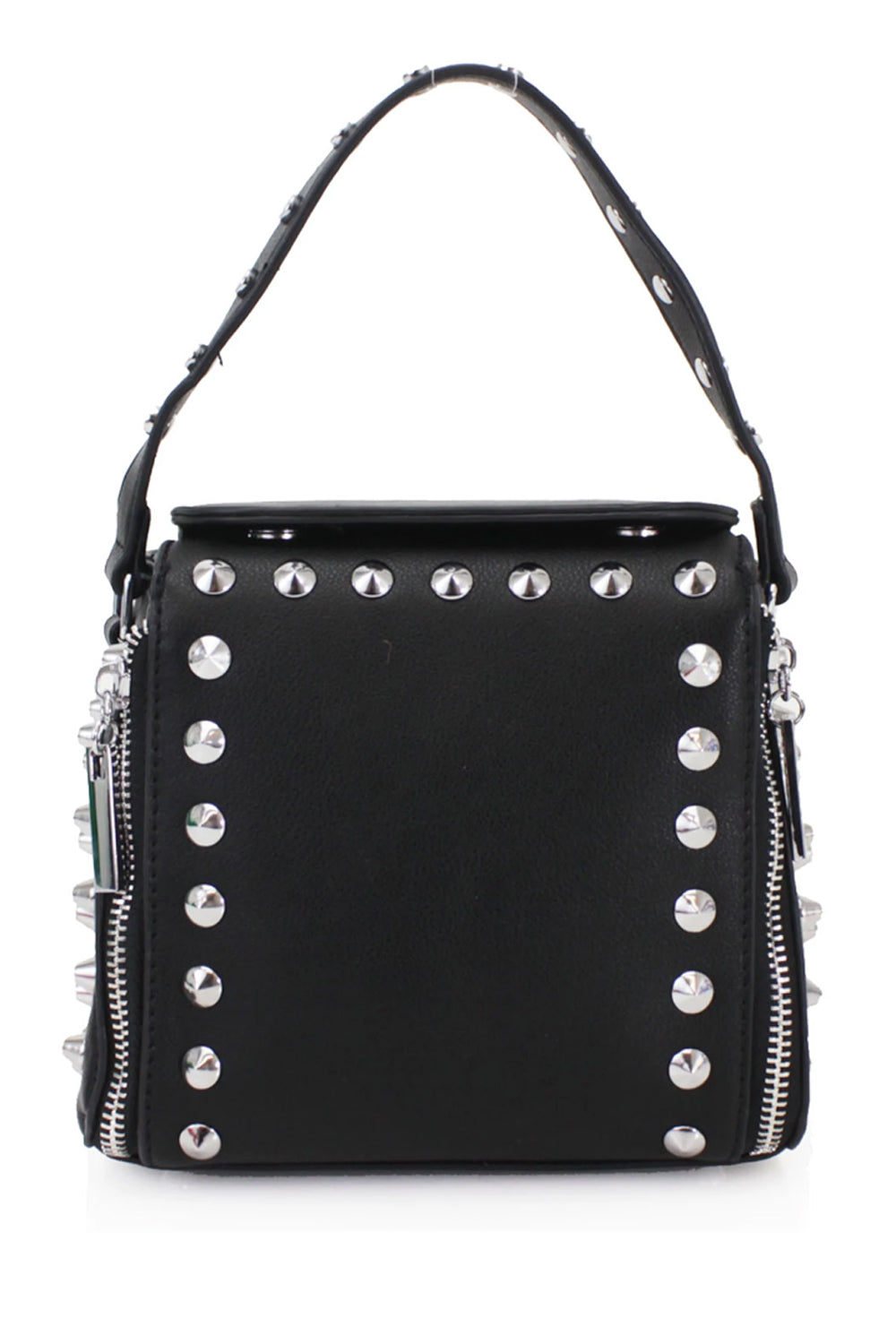 Silver Stud Midi Bag - Jessica - Storm Desire