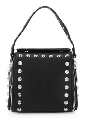 Silver Stud Midi Bag - Jessica - Storm Desire