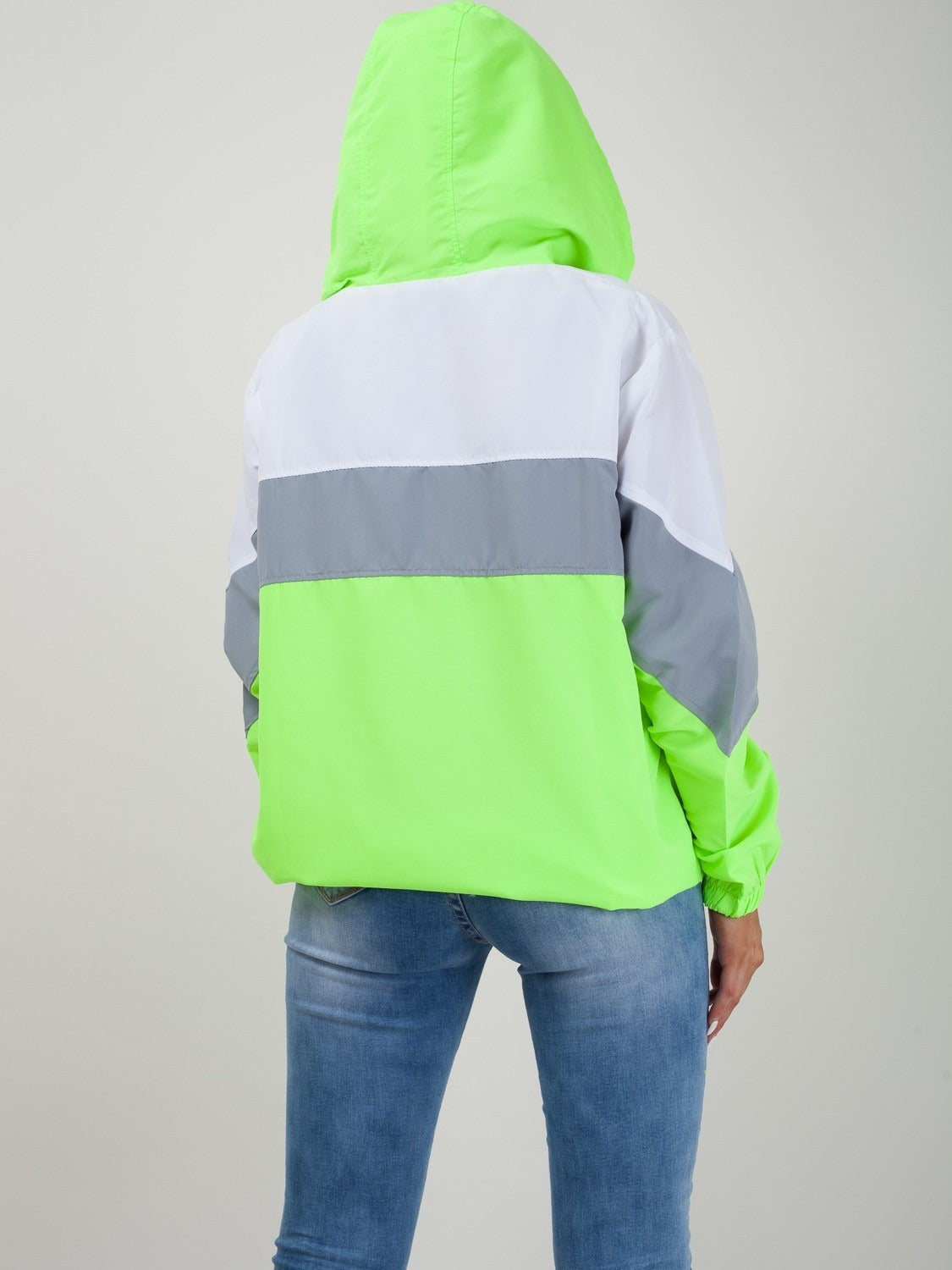 Neon Green Classic Festival Jacket - Athena - Storm Desire