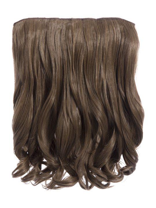Rosie 1 Weft 16″ Curly Hair Extensions Harvest Blonde