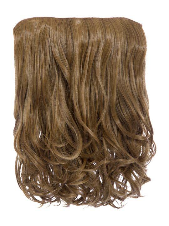 Rosie 1 Weft 16″ Curly Hair Extensions Auburn