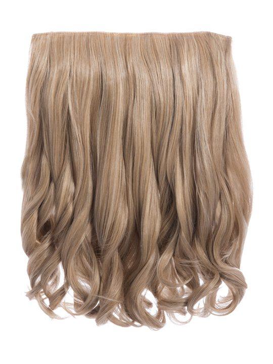 Rosie 1 Weft 16″ Curly Hair Extensions Honey Blonde