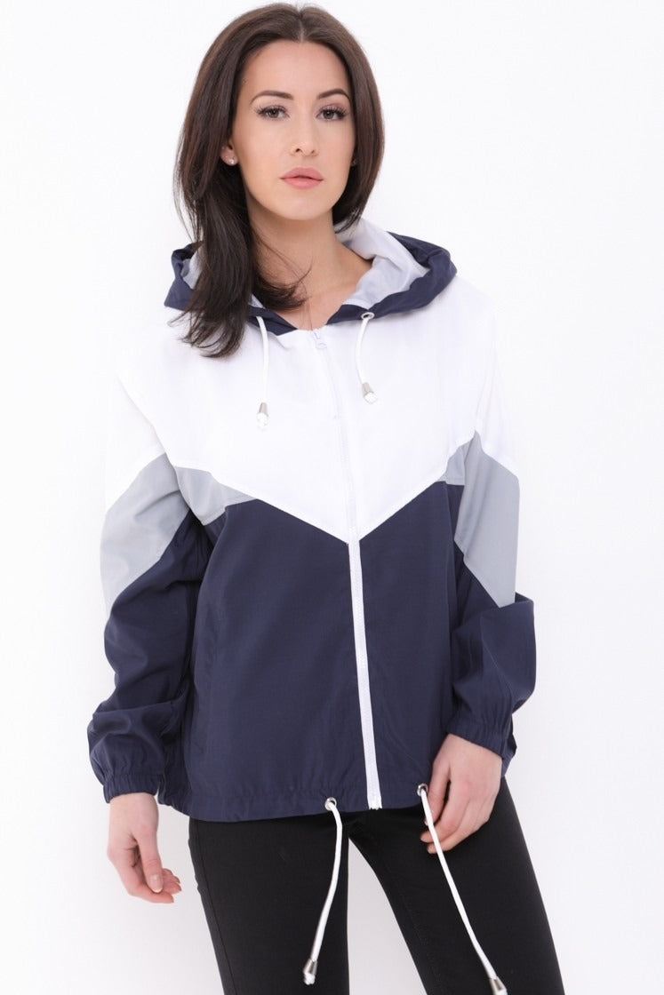 Navy Blue Classic Festival Jacket - Athena - Storm Desire